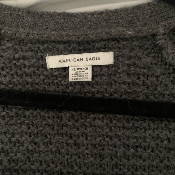 American Eagle Knit Cardigan (Cropped) - Picture 3 of 3